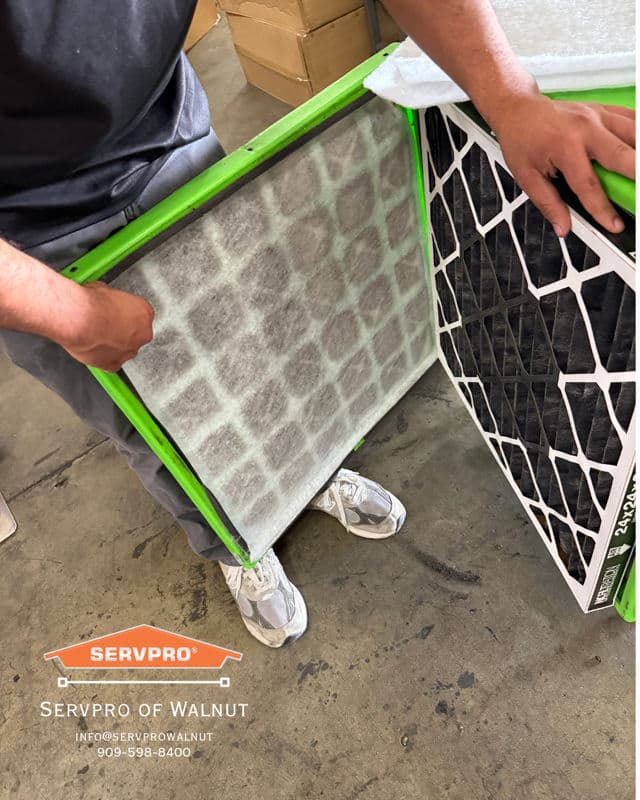 Project Fresh Air Solutions with SERVPRO of Walnut image