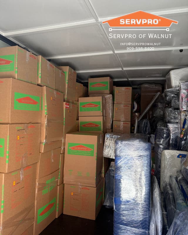 Trust SERVPRO Walnut for Safe Storage Solutions image
